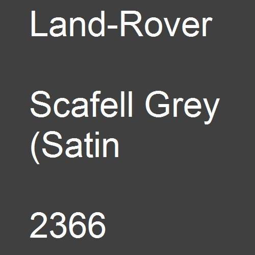 Land-Rover, Scafell Grey (Satin, 2366.